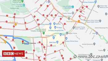 Map glitch 'closes' dozens of Oxford's roads