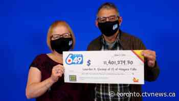 Ontario health-care workers 'thrilled' after $11.4 million Lotto 6/49 win