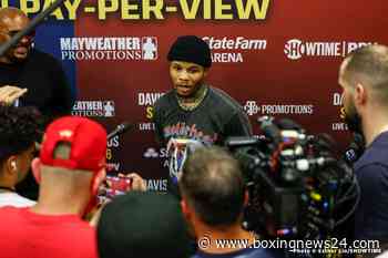 Gervonta Davis is too small, Josh Taylor has no trouble with him – says Bob Arum