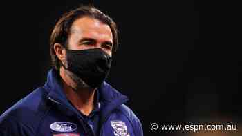 AFL Round 13 Geelong Cats coach Chris Scott slams 'silly' Adelaide Oval after being tripped by Power fan - ESPN Australia