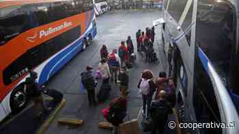 Fiscalizaron salida de pasajeros desde el Terminal de Buses Sur