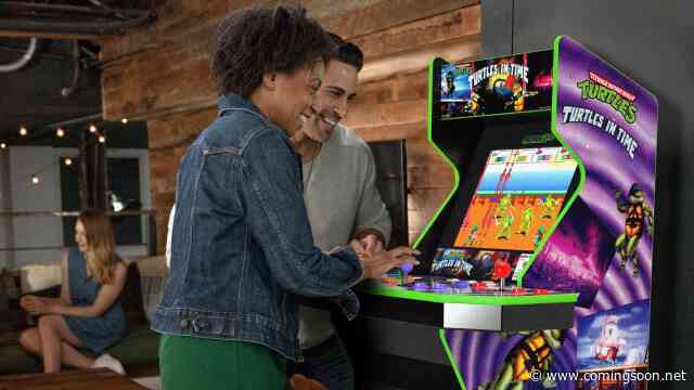 Arcade1Up New Cabinets Include Street Fighter II, Galaga, and Turtles in Time