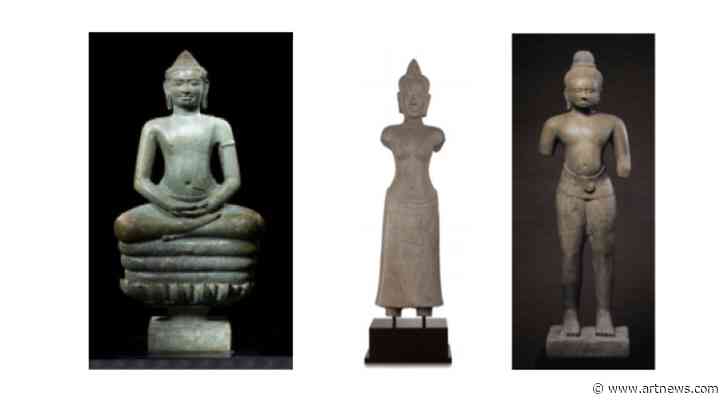 Manhattan District Attorney Returns 27 Looted Artifacts to Cambodia