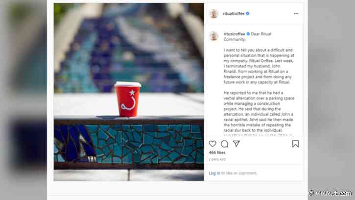 San Francisco coffee shop owner FIRES HER HUSBAND after he repeated the N-word in argument over parking spot