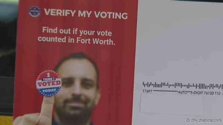 Fort Worth Residents Warned About Postcard Asking Them To Verify Votes