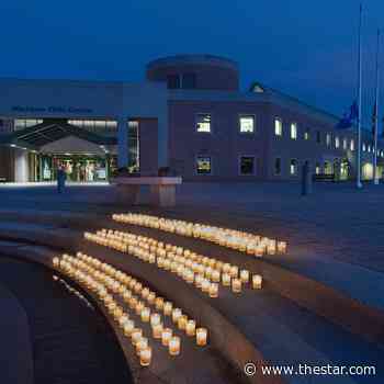 216 candles lit at Markham Civic Centre to remember Kamloops residential school victims - Toronto Star