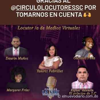 Daurin Muñoz está entre nominados a premios ”La Voz de San Cristóbal 2021” - El Nuevo Diario (República Dominicana)