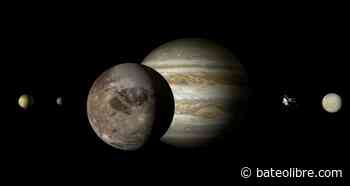 Ganimedes, la luna gigante de Júpiter, posa para la nave espacial Juno - fotos - Bateo Libre
