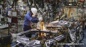 Curbs hit Apr industrial output, IIP dips over Mar - The Indian Express
