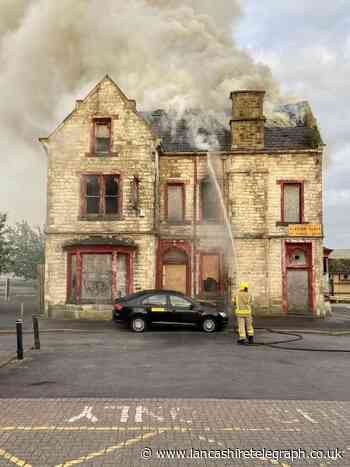 Burnley: Fire at Adelphi Pub on Station Road