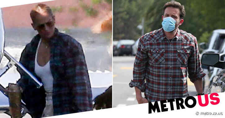 Jennifer Lopez and Ben Affleck doing the least to shut down Bennifer reunion rumours as they wear same clothes