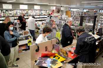 Feestdag voor de platenwinkels