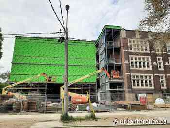 University of Toronto Schools Rebuild Progresses at Huron and Bloor - Urban Toronto