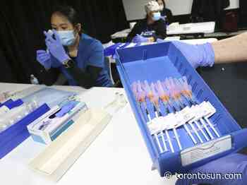 Toronto, other cities, sitting on vaccine doses - Toronto Sun