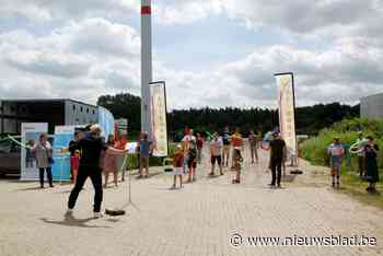 Huilslangconcert geeft stem aan windenergie