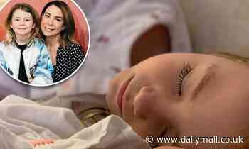 Kate Ritchie shares a sweet photo of her 'sleeping beauty' daughter Mae peacefully napping