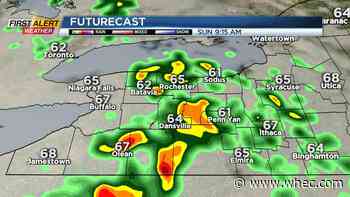 First Alert Weather: Thunderstorms expected to round out the weekend