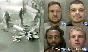 Four men jailed for spree of botched cashpoint raids around Birmingham