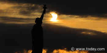 'Ring of fire' eclipse burns across the sky — see the dazzling photos
