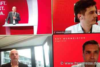 SPD-Kanzlerkandidat besucht Vogtland virtuell - Freie Presse