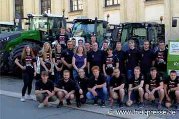 Landwirte sorgen mit Traktor-Korso durch Reichenbach für Aufmerksamkeit - Freie Presse