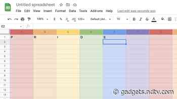 Google Sheets Has an Easter Egg That Celebrates LGBTQ Community: Type Pride and See What Happens
