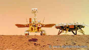 China’s Zhurong rover snaps a selfie on the surface of Mars