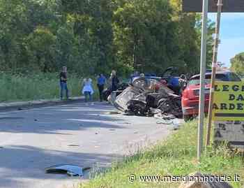 Ardea, terribile incidente su via Laurentina: 4 auto coinvolte, 1 ferito grave - MeridianaNotizie