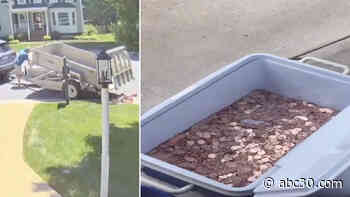 How 18-year-old flipped script on dad who dumped 80,000 pennies as 'last child support payment'