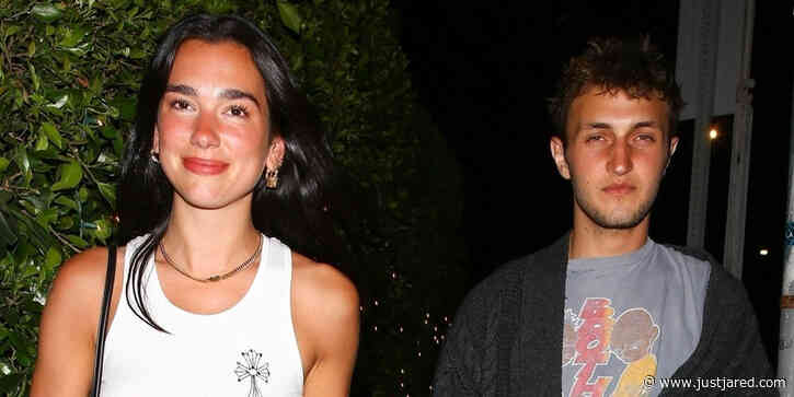 Dua Lipa & Anwar Hadid Hold Hands After a Romantic Date Night in Santa Monica