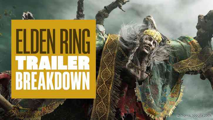 Elden Ring Official Gameplay Reveal Trailer Breakdown and Analysis! Elden Ring Reaction - Eurogamer