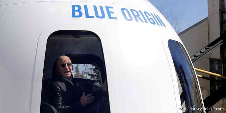 Winning bid for a seat on Jeff Bezos' Blue Origin spacecraft goes for $28 million