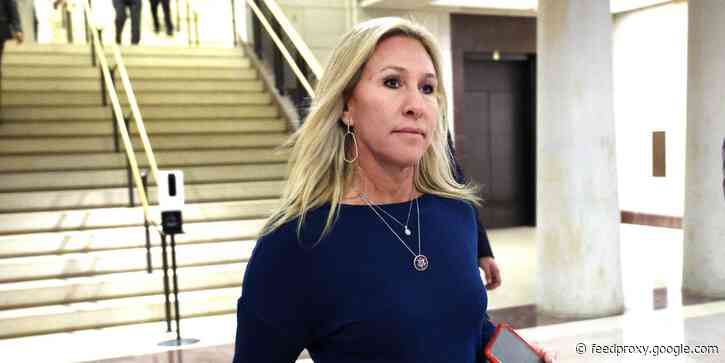 Rep. Marjorie Taylor Greene says she doesn't believe in the 'so-called science' of evolution