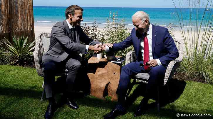 Macron: Biden has 'definitely' convinced allies that U.S. is back - POLITICO