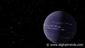 This Neptune-like planet has a thick atmosphere and maybe even a tail