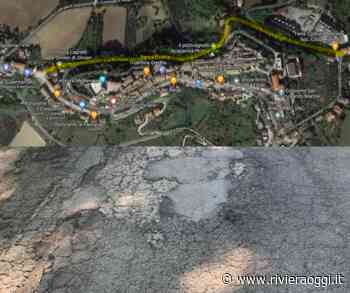 Acquaviva Futura: “Via Boreale tra frane, buche ed erba alta. Intervenire con urgenza” - Riviera Oggi