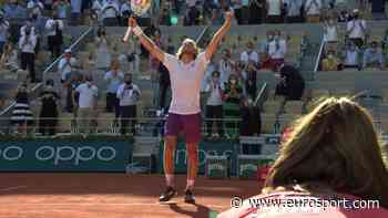 French Open tennis - Watch the moment Stefanos Tsitsipas makes history in reaching final at Roland Garros - Eurosport.com