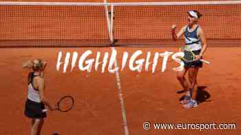 Krejcikova/Siniakova - Linette/Pera - Roland-Garros Highlights - Tennis video - Eurosport.com