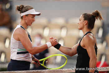 Barbora Krejcikova vs. Maria Sakkari was tennis at its dramatic best. - Tennis Magazine