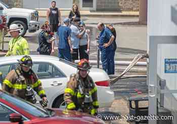 Three people dead after vehicle crashes into building in Manchester
