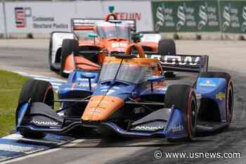Rosenqvist in Hospital After Crash Into Wall at Belle Isle