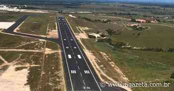 Obras da nova pista do Aeroporto de Linhares são concluídas - A Gazeta ES