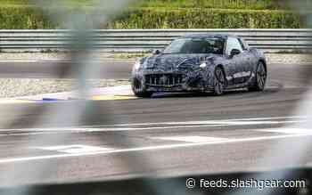 Maserati GranTurismo EV teased as Tesla Roadster rival starts testing
