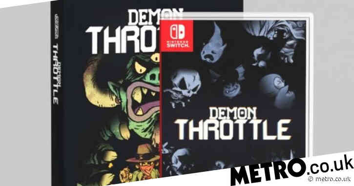 Demon Throttle is a physical only Nintendo Switch game from Devolver Digital