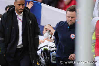 Danish soccer star Christian Eriksen collapses mid-game, is resuscitated on field