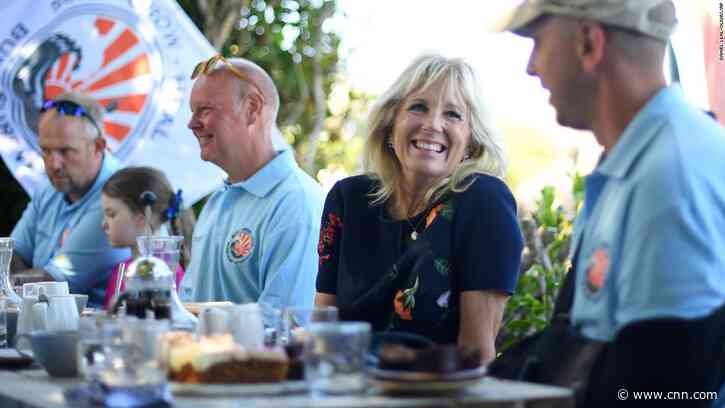'I'm a partner on this journey': Jill Biden on how she sees her role as first lady during debut foreign trip