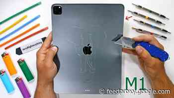 M1 iPad Pro 12.9 gets durability tested (Video)