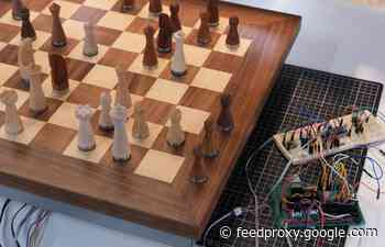 Make your own Arduino robotic chessboard