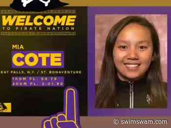 Mia Cote Transferring to ECU with AAC A Final-worthy Times in 100/200 Fly - SwimSwam