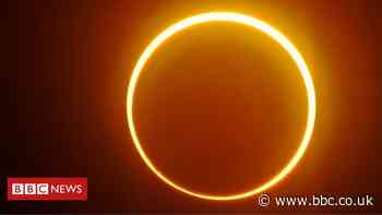 Solar eclipse 2021: Eclipse lights up sky